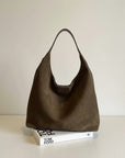 Sophia Collection | Black Shoulder Bag with Soft Textured Material | Stylish Accessory for Effortless Everyday Use 8