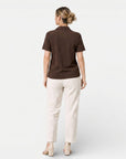 Women's Classic Cotton Button-Up Shirt | Elegant Short Sleeve Summer Blouse 3