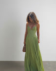 Women's Elegant Lace Maxi Dress | Flattering Sweetheart Neckline Formal Gown 7