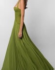 Women's Elegant Lace Maxi Dress | Flattering Sweetheart Neckline Formal Gown 3