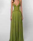 Women's Elegant Lace Maxi Dress | Flattering Sweetheart Neckline Formal Gown 2