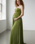 Women's Elegant Lace Maxi Dress | Flattering Sweetheart Neckline Formal Gown 4