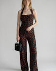 Women's Premium Leopard Print Halter Neck Tank Top | Chic Stylish Going Out Top 2