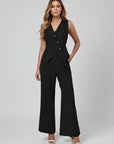 Mia Co Ord Set Women | Stylish Structured Vest & Wide-Leg Trousers for Versatile Day-to-Night Wear 1