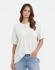 Women's Lightweight Cotton T-Shirt | Oversized Breathable Daily Wear | Casual Relaxed Fit 1