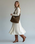 Sophia Collection | Black Shoulder Bag with Soft Textured Material | Stylish Accessory for Effortless Everyday Use 2