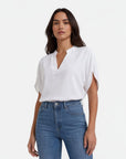 Women's Lightweight Chiffon Blouse | Elegant V-Neck Summer Top | Soft and Breathable Fashion 1