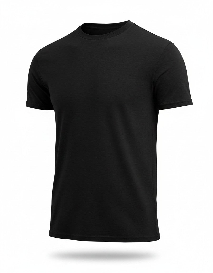 Men's Soft Cotton Crew Neck T-Shirt | Classic Short Sleeve Casual Tee 1