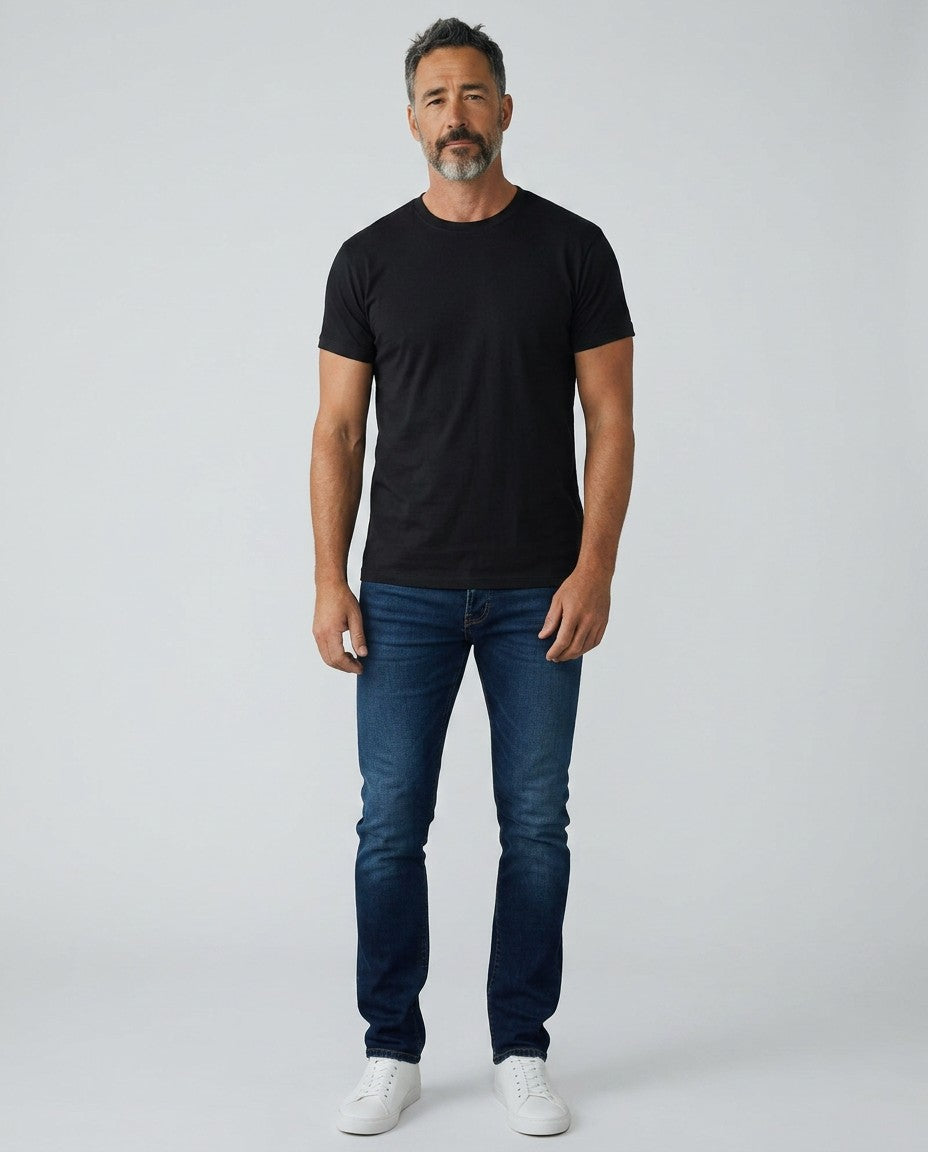 Men's Soft Cotton Crew Neck T-Shirt | Classic Short Sleeve Casual Tee 5