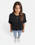 Women's Lightweight Cotton T-Shirt | Oversized Breathable Daily Wear | Casual Relaxed Fit 8