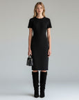 Maya | Chic Slouchy Black Knee High Boots for Women with Hidden Heel 2