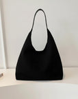 Sophia Collection | Black Shoulder Bag with Soft Textured Material | Stylish Accessory for Effortless Everyday Use 9