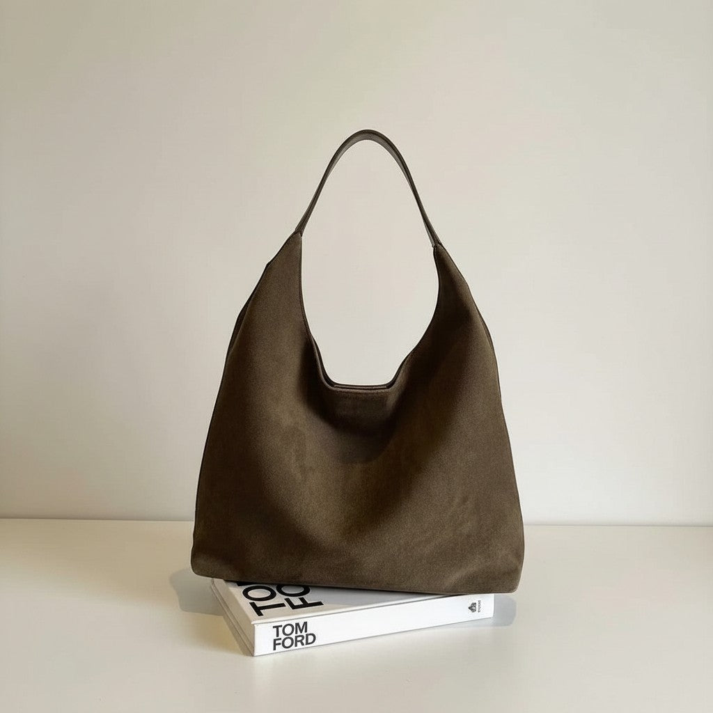 Sophia Collection | Black Shoulder Bag with Soft Textured Material | Stylish Accessory for Effortless Everyday Use 8
