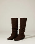 Emma | Elegant Chunky Heel Knee High Boots 2