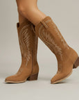 Mia | Stylish Suede Cowboy Boots for Women 1