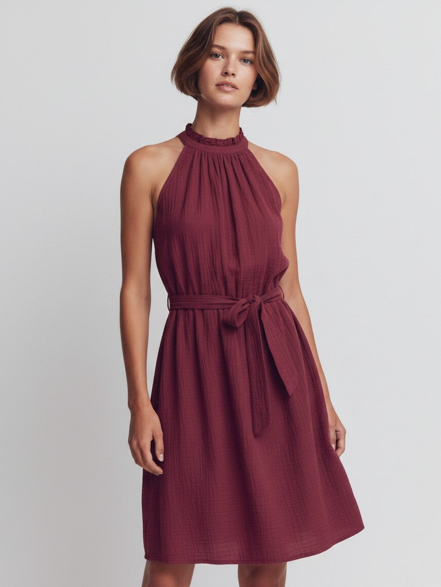 Mia | Elegant Sleeveless Short Dress 6