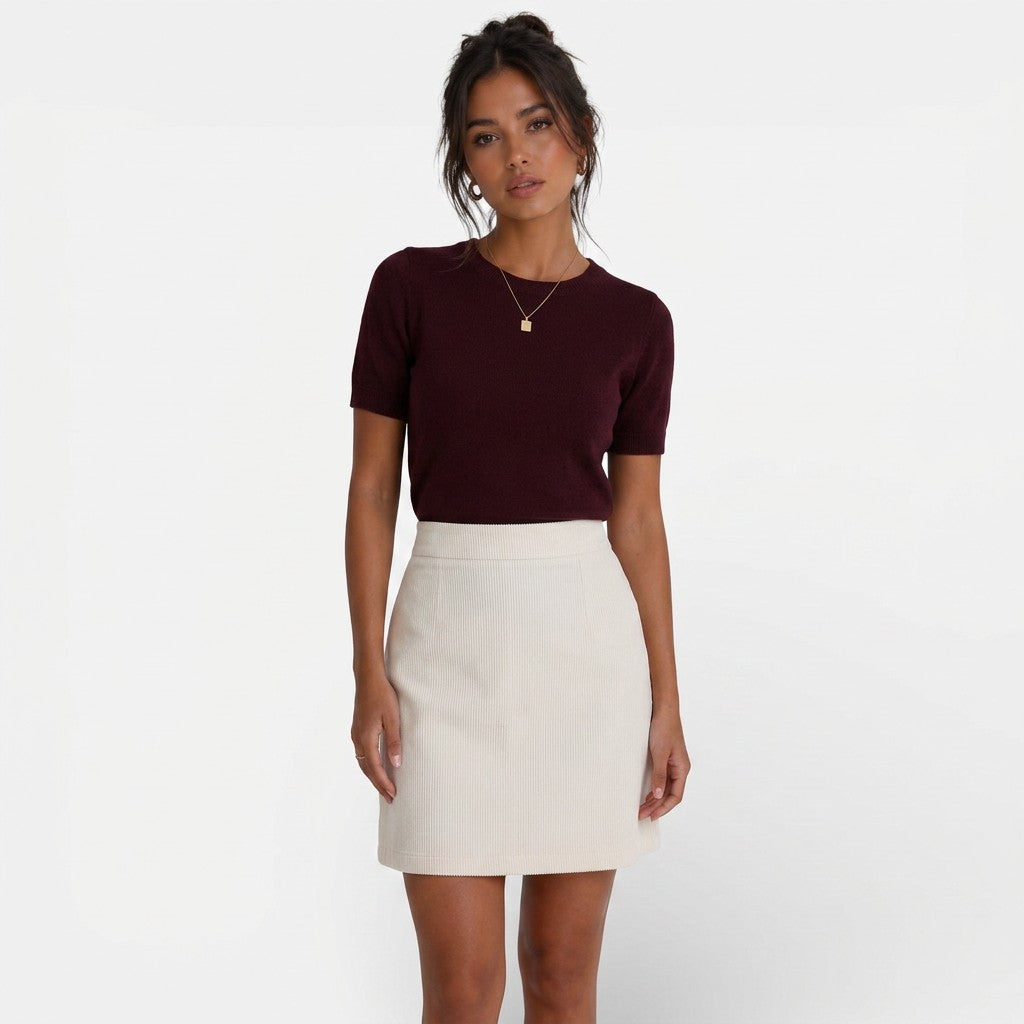 Women's Wool Blend Knit Sweater | Comfortable Classic Fit Top for Year-Round Wear 2