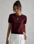 Women's Wool Blend Knit Sweater | Comfortable Classic Fit Top for Year-Round Wear 1