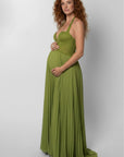 Women's Elegant Lace Maxi Dress | Flattering Sweetheart Neckline Formal Gown 6