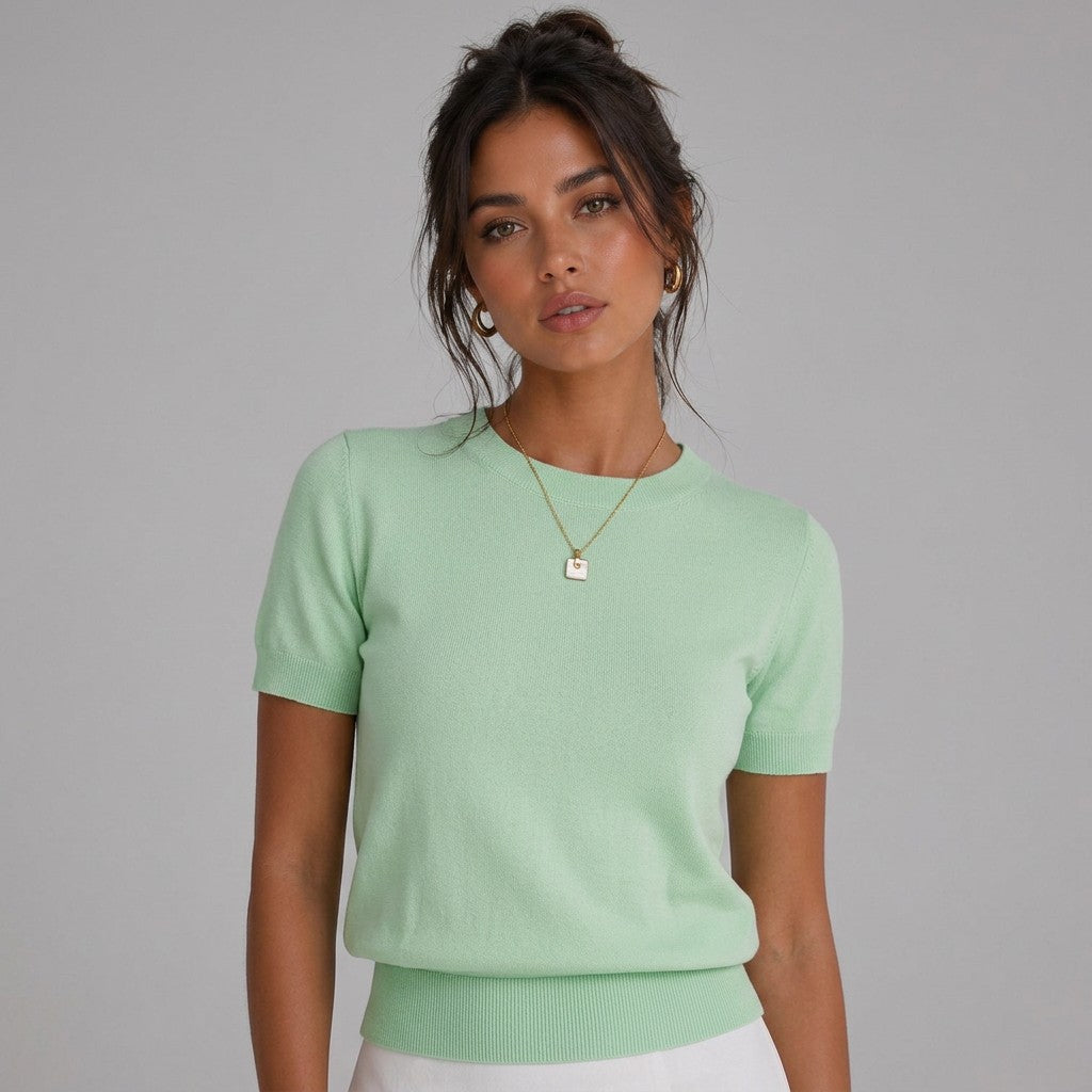Women's Wool Blend Knit Sweater | Comfortable Classic Fit Top for Year-Round Wear 8