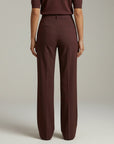 Elegant High Waist Trousers | Wide Leg Pants with Flattering Fit | Sophisticated Style for Any Occasion 4