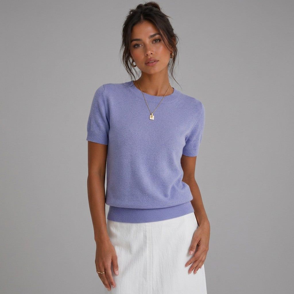 Women's Wool Blend Knit Sweater | Comfortable Classic Fit Top for Year-Round Wear 9