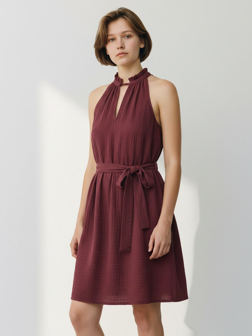 Mia | Elegant Sleeveless Short Dress 5