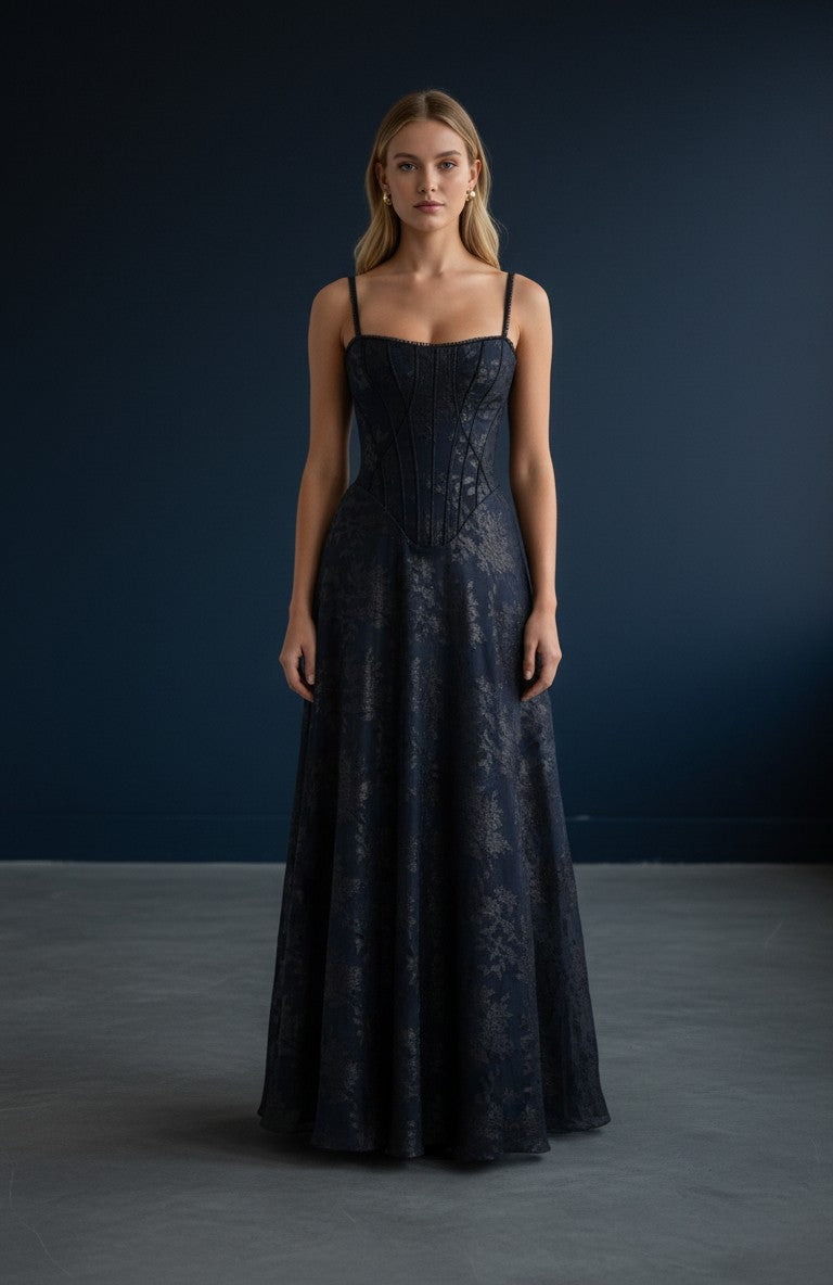 Mia | Elegant Floral Maxi Dress for Wedding Guests 4