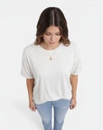 Women's Lightweight Cotton T-Shirt | Oversized Breathable Daily Wear | Casual Relaxed Fit 4