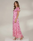 Emily | Elegant Chiffon Midi Dress 1