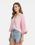 Women's Lightweight Cotton Blouse | Relaxed Fit Summer Top for Women 4