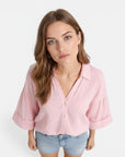 Women's Lightweight Cotton Blouse | Relaxed Fit Summer Top for Women 2