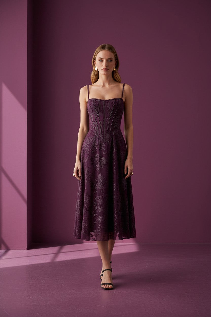 Mia | Elegant Floral Maxi Dress for Wedding Guests 2