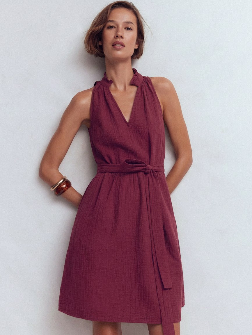 Mia | Elegant Sleeveless Short Dress 1