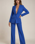 Sophia | Chic Tailored Womens Suit with Wide Leg Trousers 6
