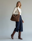 Sophia Collection | Black Shoulder Bag with Soft Textured Material | Stylish Accessory for Effortless Everyday Use 3