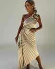 Sophia | Elegant Pleated Maxi Dress 7