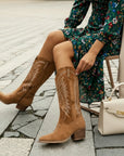 Mia | Stylish Suede Cowboy Boots for Women 2